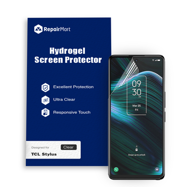 TCL Stylus Compatible Premium Hydrogel Screen Protector With Full Coverage Ultra HD